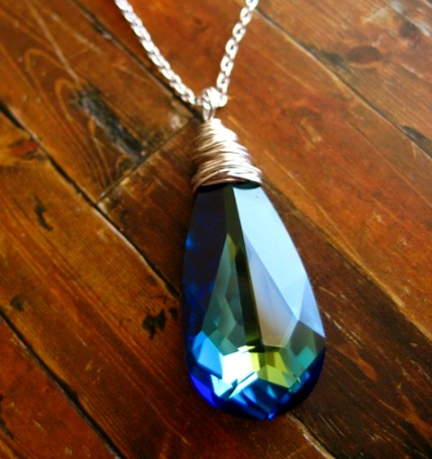 Blue Sea Necklace