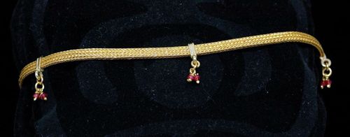 Gold Anklet Designer Jewelry