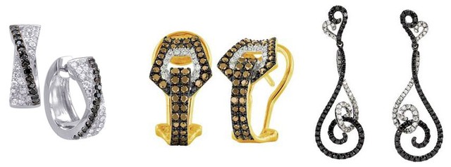 Trendy Diamond Earrings