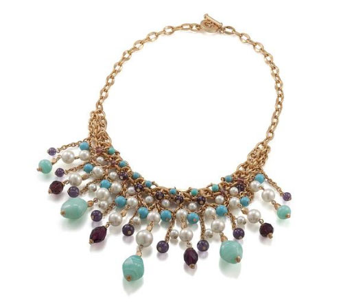 Carolee Glass Bead Necklace