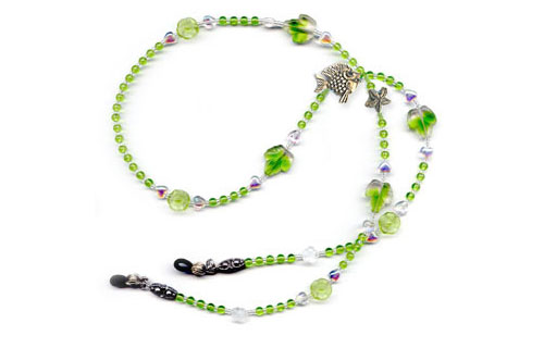 Lime Fish Necklace