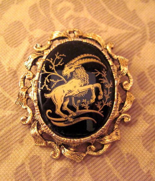 Brooch Zodiac Aries Jewelry