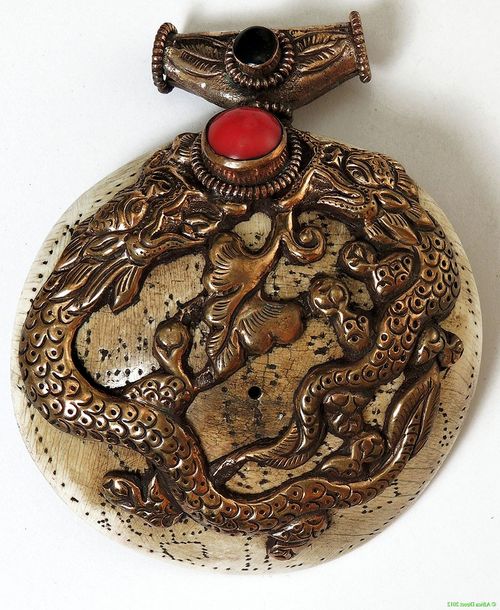 Tibetan Dragon Pendant